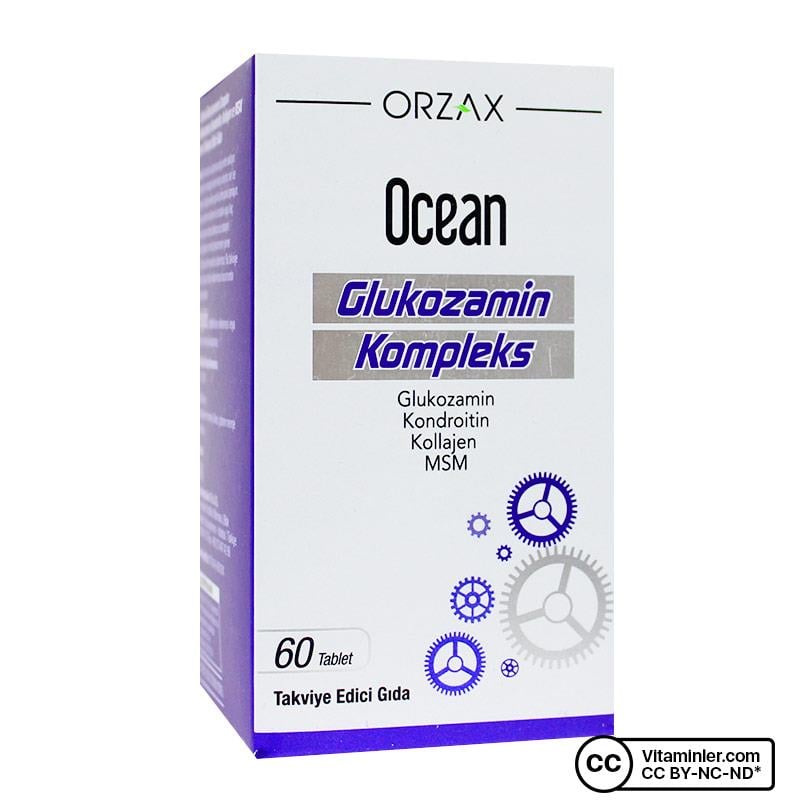 Orzax Ocean Glukozamin Kompleks 60 Tablet