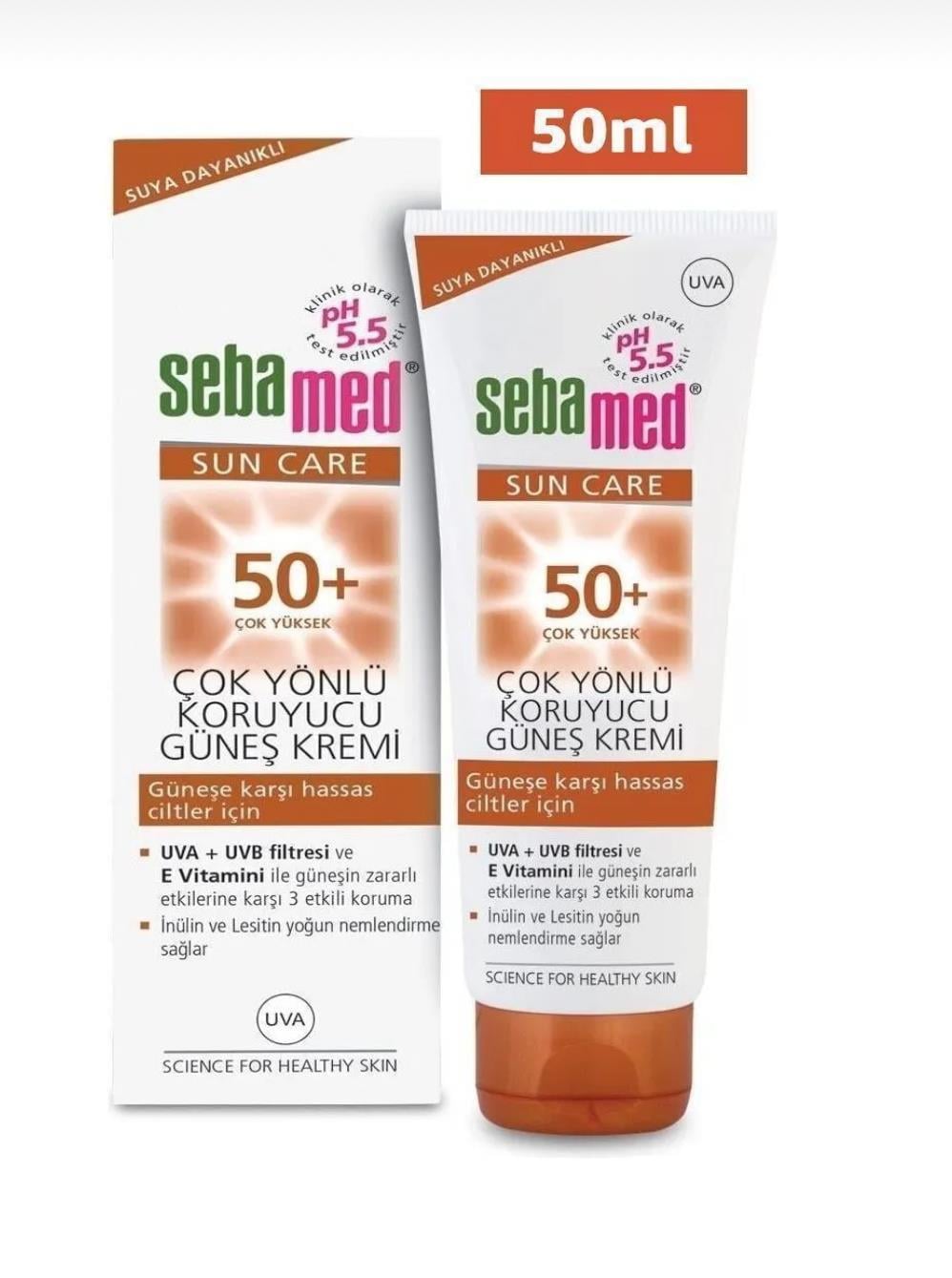 Sebamed Çok Yönlü Koruyucu Güneş Kremi SPF 50 - 50 ml