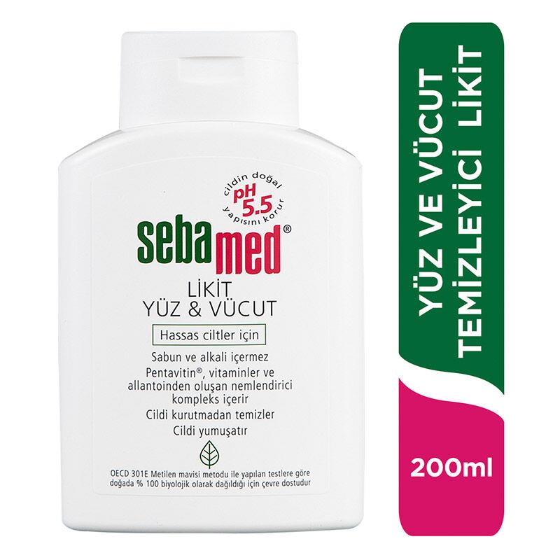 Sebamed Likit Yüz ve Vücut Temizleyici 200 ml