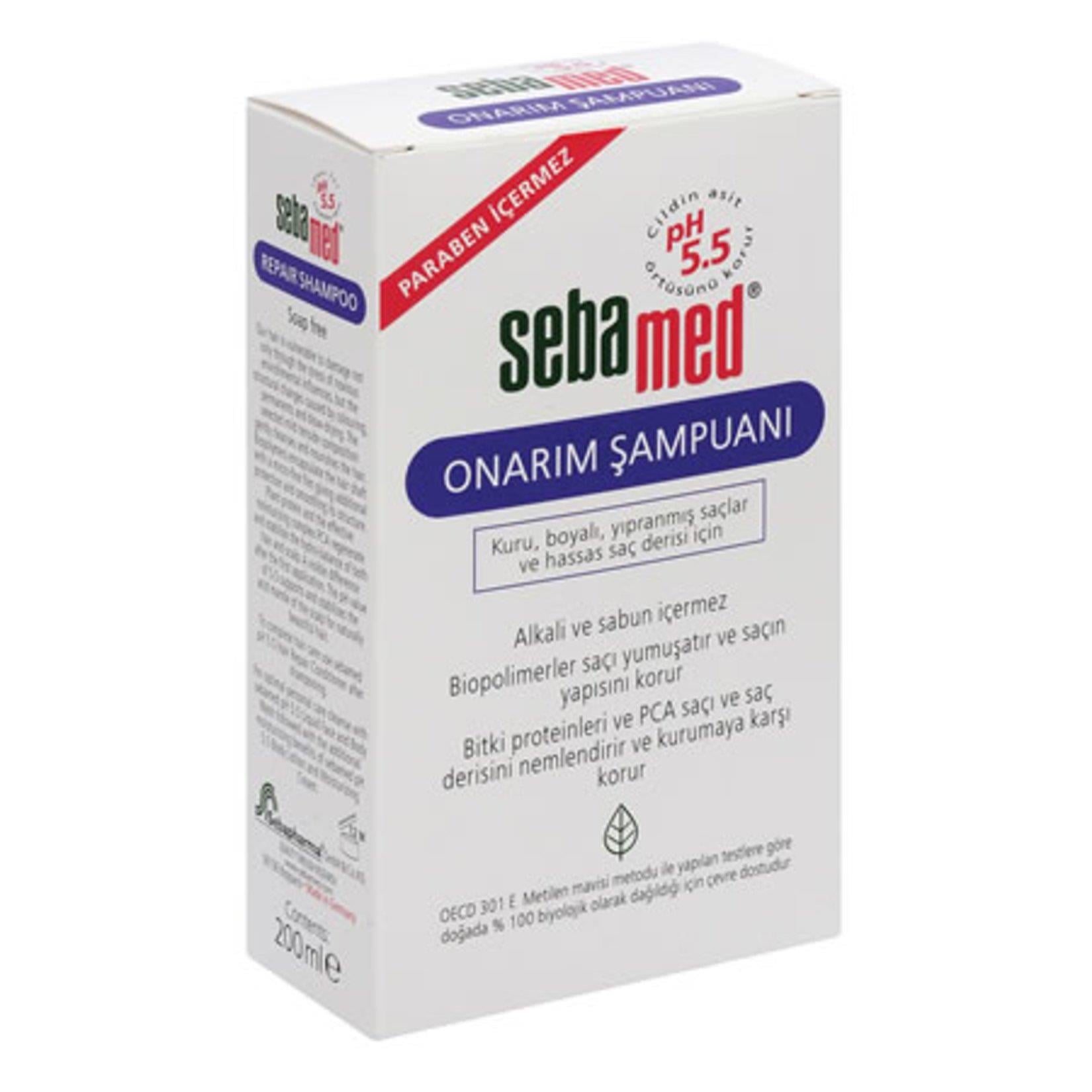 Sebamed Repair - Onarıcı Saç Bakım Şampuanı 200 ml 