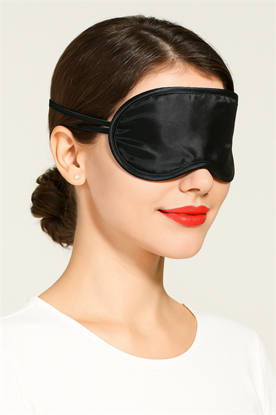 BİG WELL Göz Bandı – Siyah, Işık Geçirmez, Dinlen, Seyahat Et, Rahat Uyu 
