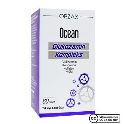 Orzax Ocean Glukozamin Kompleks 60 Tablet