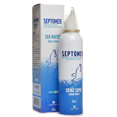Septomer Deniz Suyu Burun Spreyi 125 ml