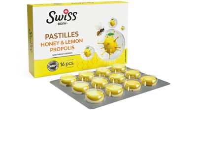 Swiss Bork Bal Limon Propolis Pastil 16'lı