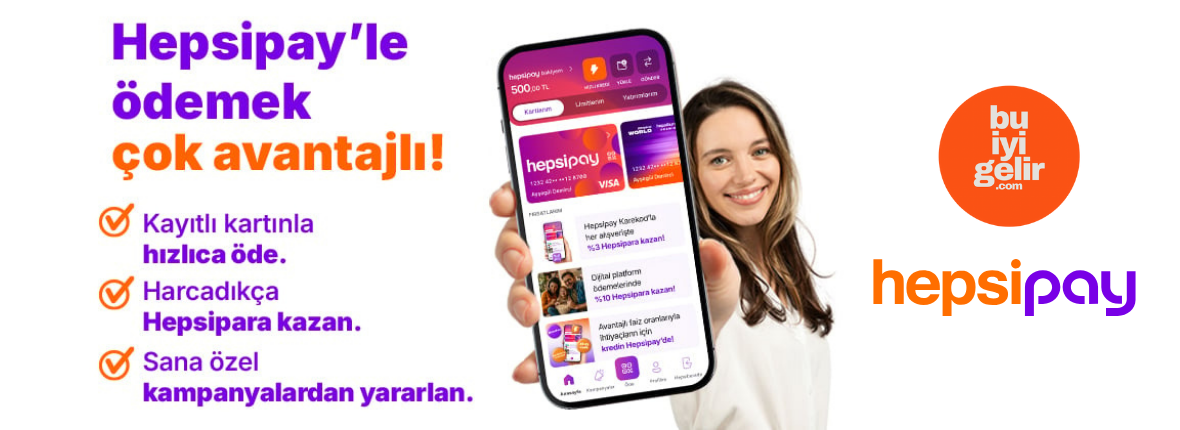 HEPSİPAY ile hzılıca ve güvenle öde.