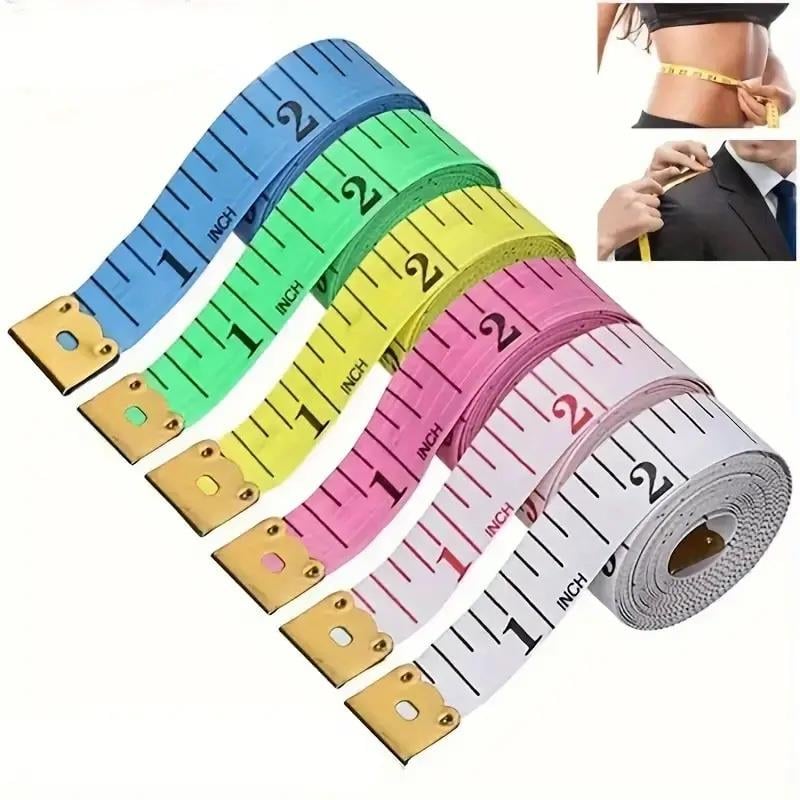 BİG WELL Renkli 150 cm Mezura – Renkli, Esnek ve Dayanıklı