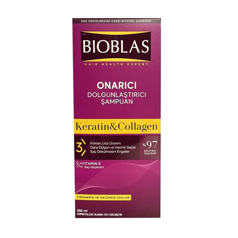 Bioblas Kolajen ve Keratin İçeren Saç Dökülmesine Karşı Şampuan 360 ml 