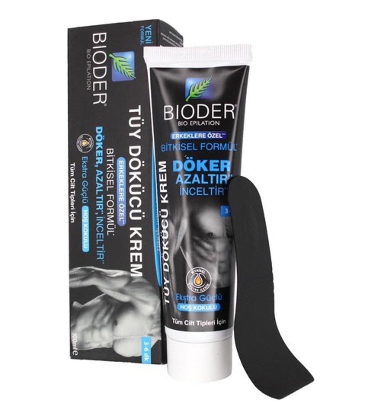Bioder Erkekler İçin Tüy Dökücü Krem 100 ml