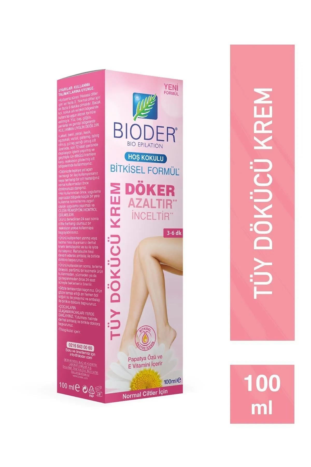 Bioder Tüy Dökücü Krem Kadınlar İçin 100ml
