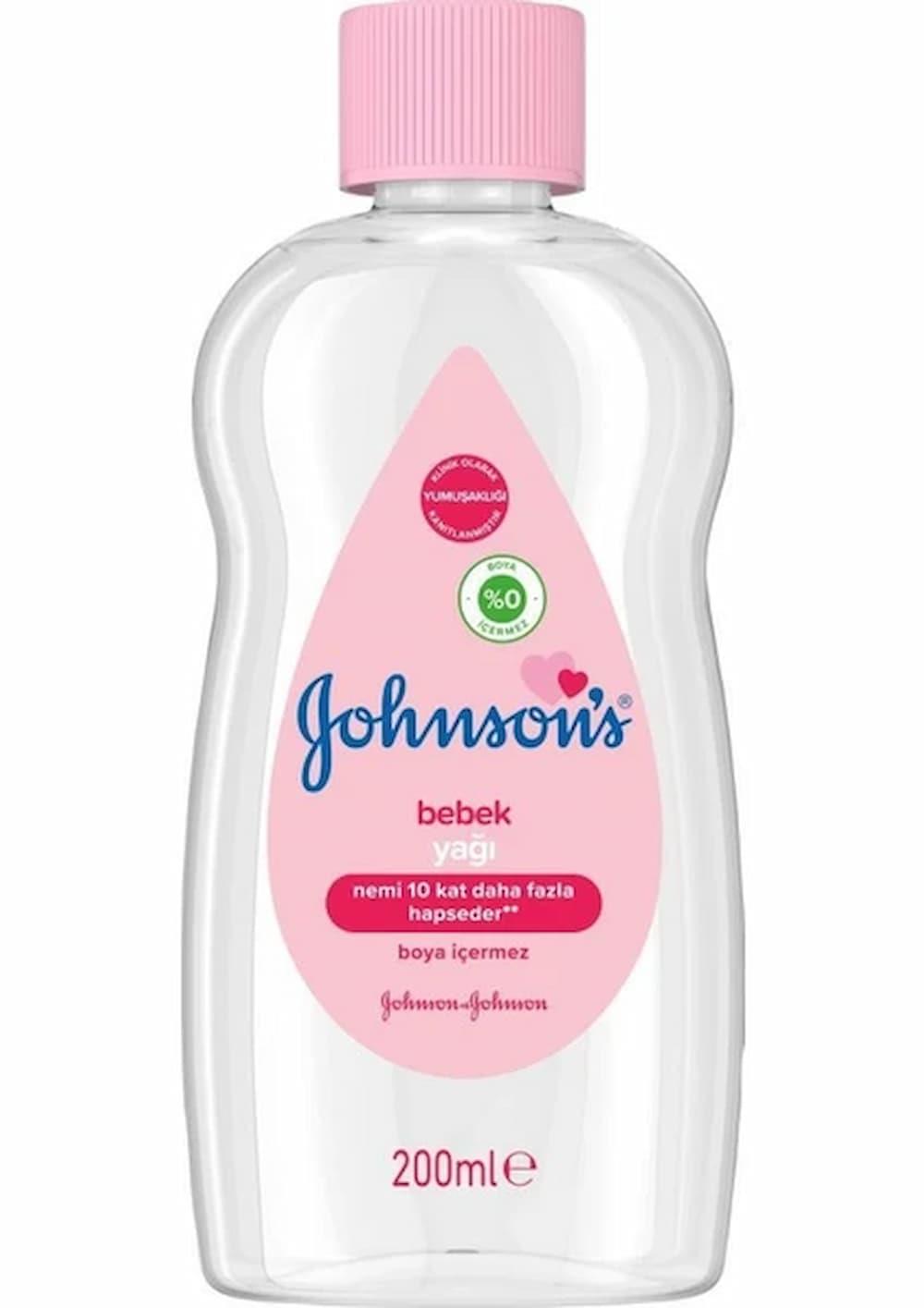 Johnson's Baby Nemlendirici Bebek Yağı – 200 ml