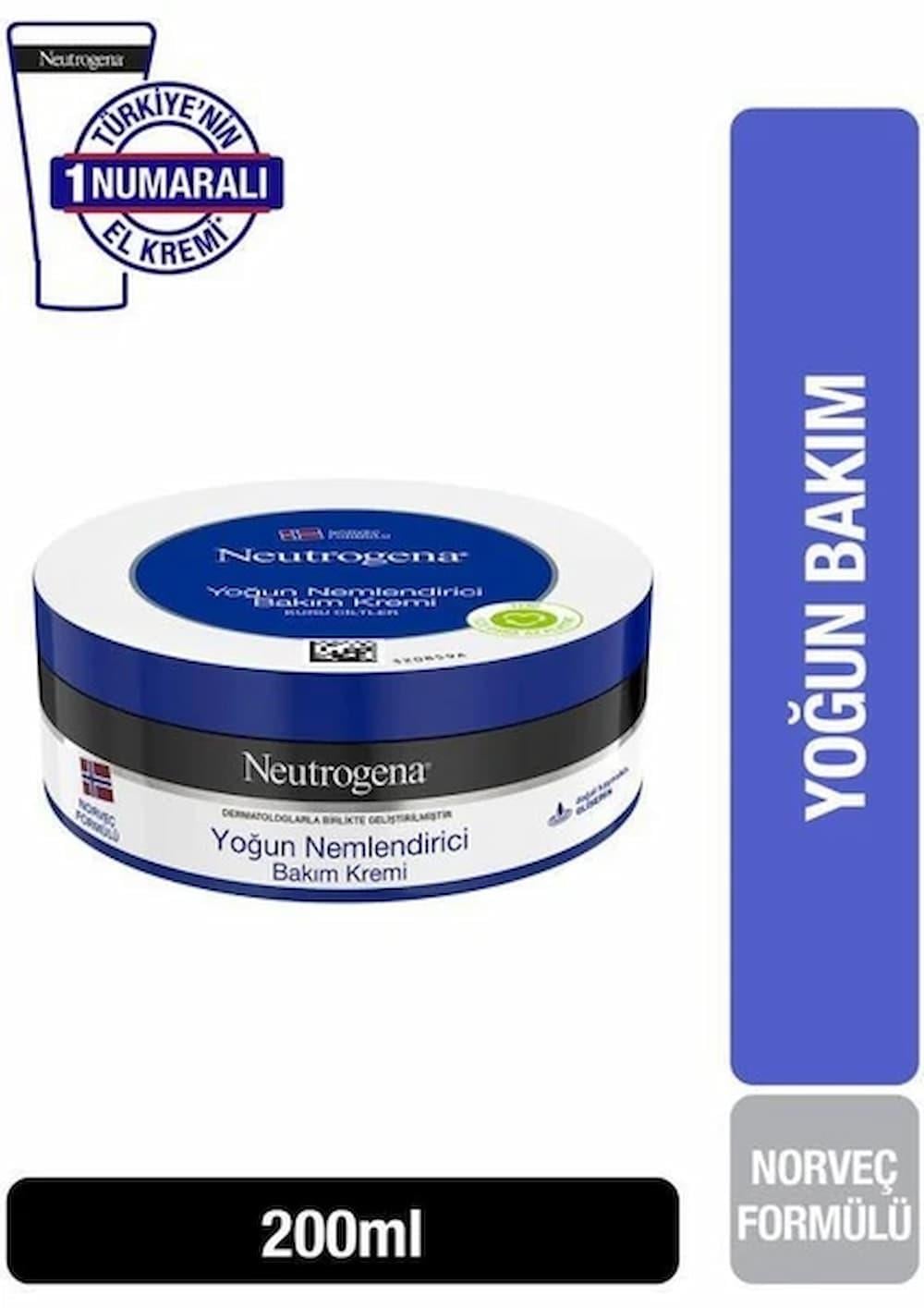 Neutrogena Norveç Formülü Yoğun Bakım Kremi – 200 ml