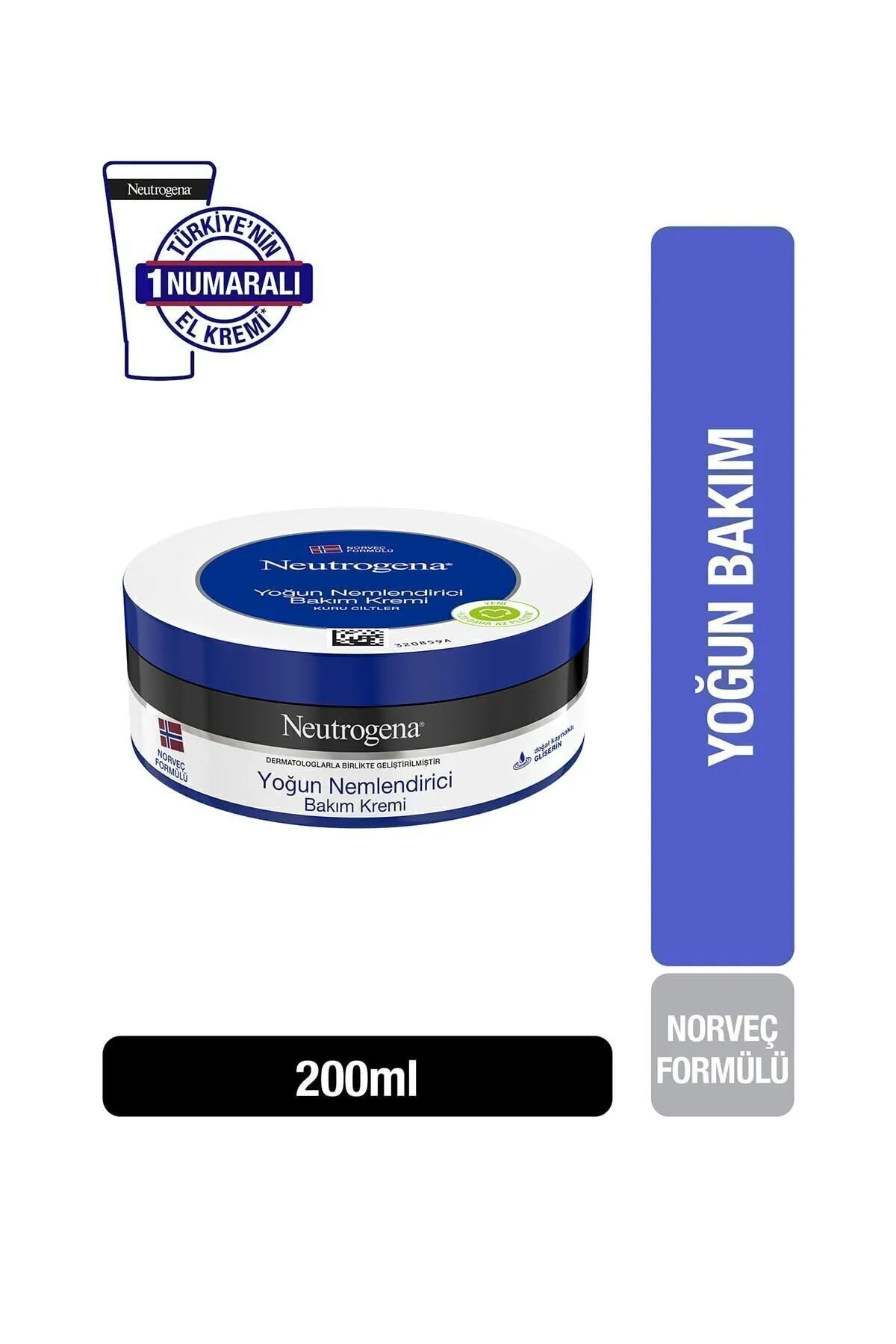 Neutrogena Norveç Formülü Yoğun Nemlendirici Bakım Kremi 200 ml