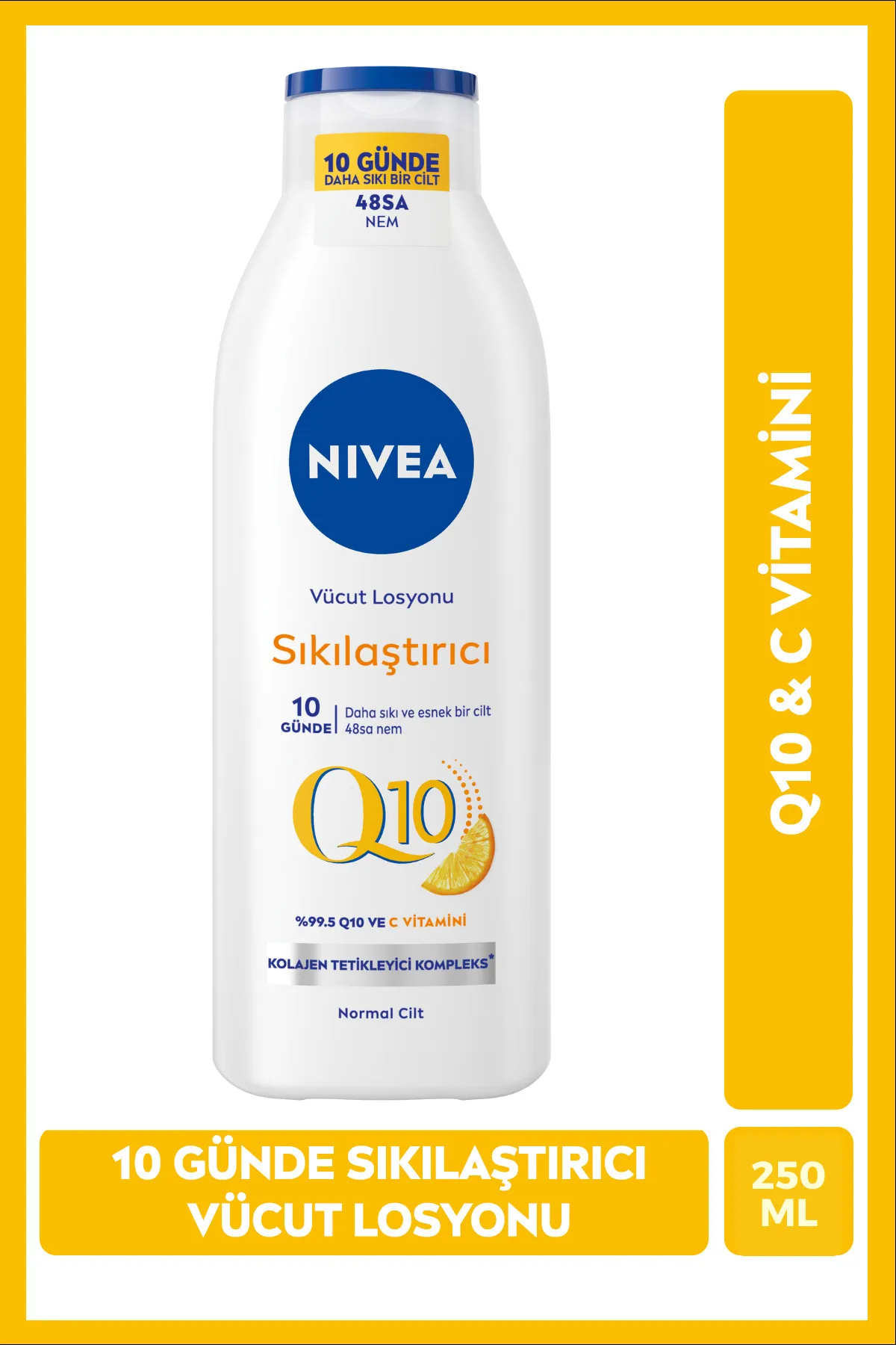 Nivea 250 ml Q10 + Vitamin C Sıkılaştırıcı Vücut Losyonu 250 ML