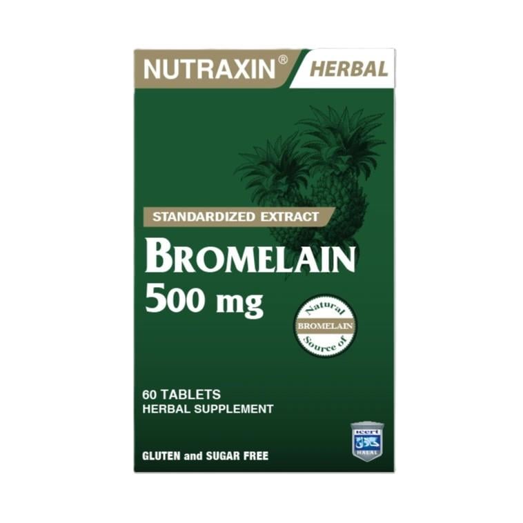 Nutraxin Bromelain 500 mg 60 Tablet