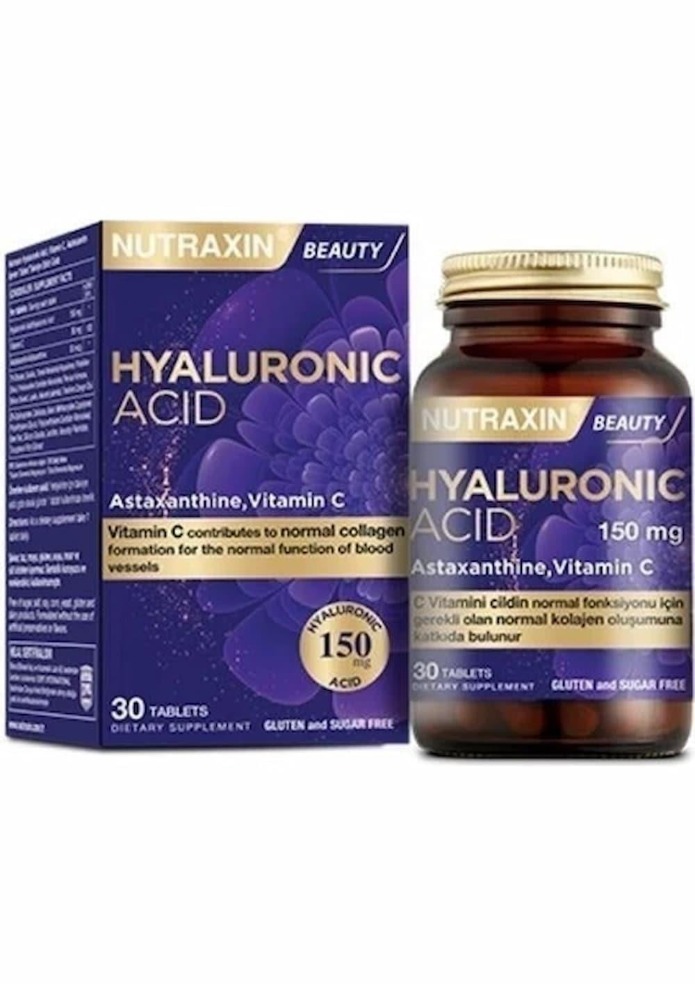 Nutraxin Hyaluronic Acid 30 Tablet 