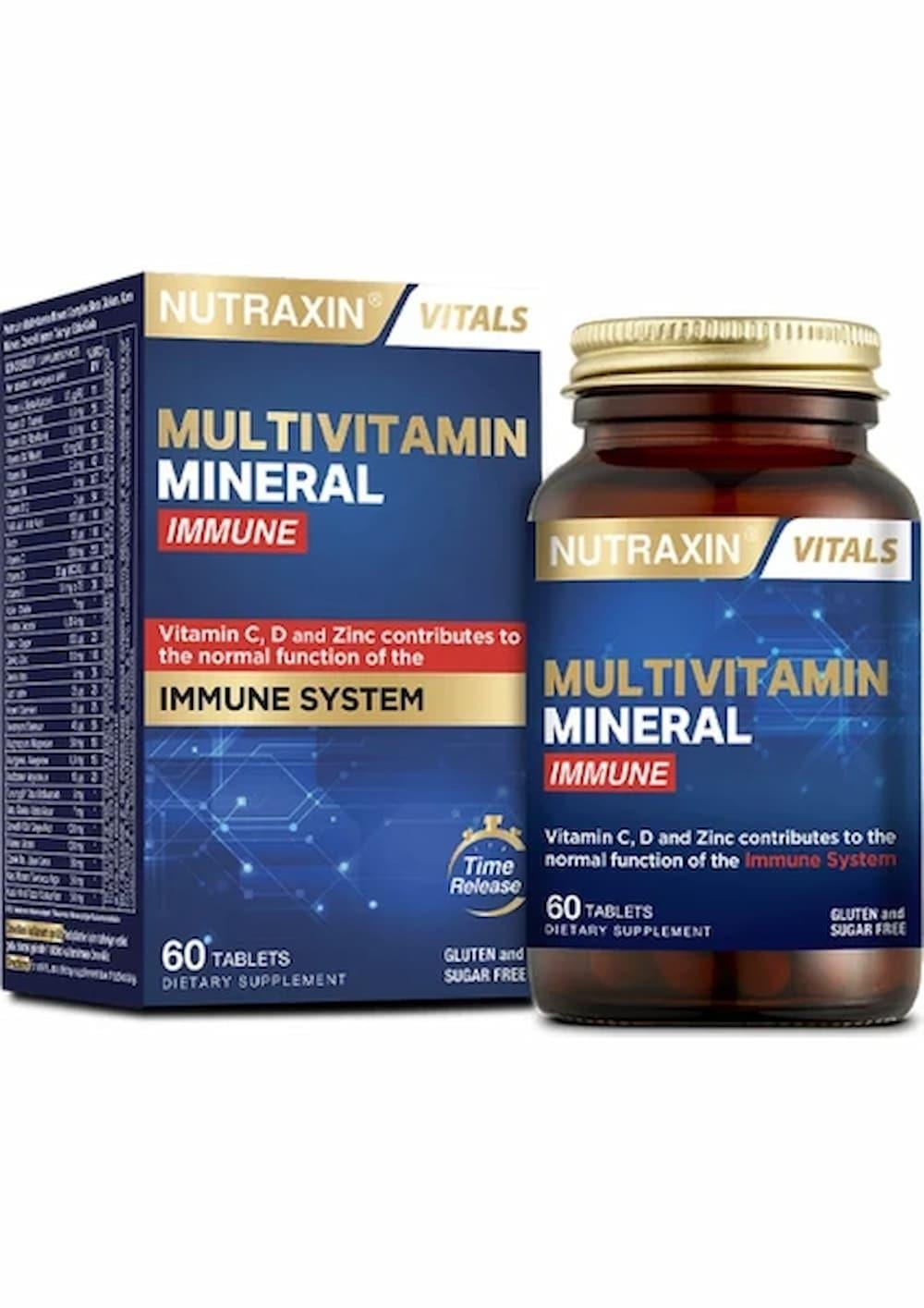 Nutraxin Multivitamin Mineral Immune Complex – 60 Tablet