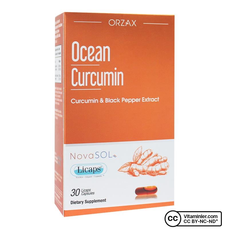 Ocean Curcumin 30 Kapsül ORZ872109