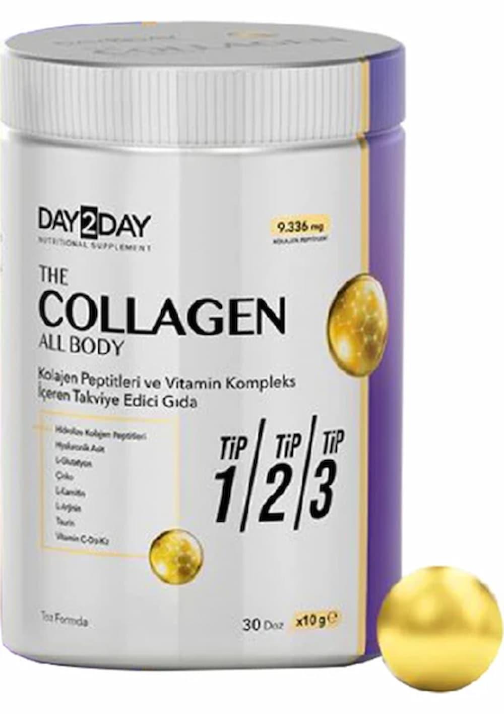 Orzax Day2Day The Collagen All Body Toz Form 300 gr