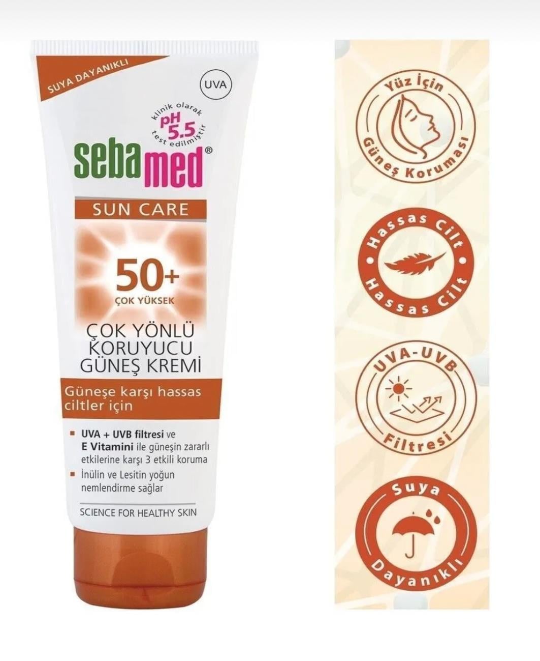 Sebamed Çok Yönlü Koruyucu Güneş Kremi SPF 50 - 50 ml