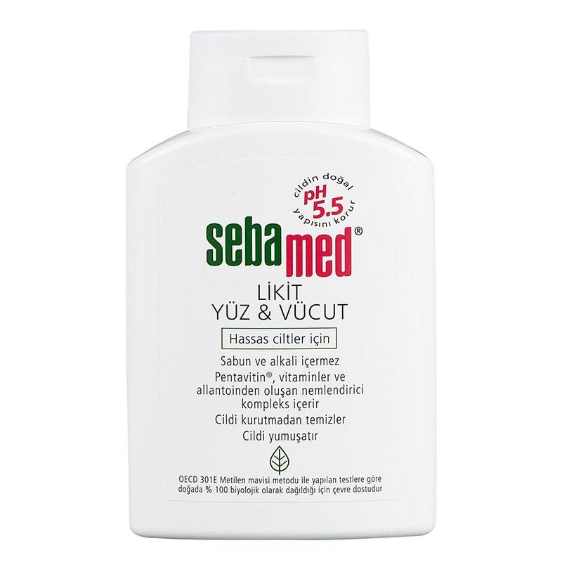 Sebamed Likit Yüz ve Vücut Temizleyici 200 ml