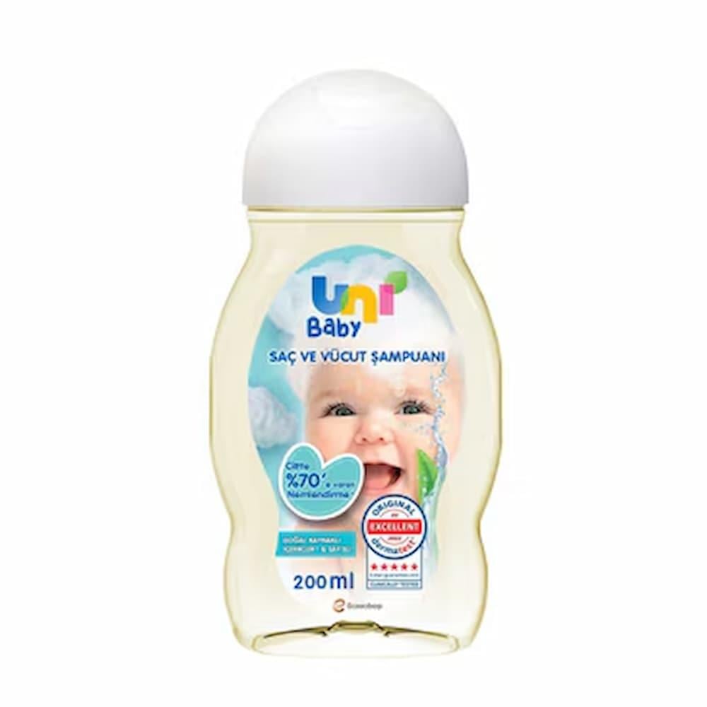 Uni Baby Saç ve Vücut Şampuanı 200 ml
