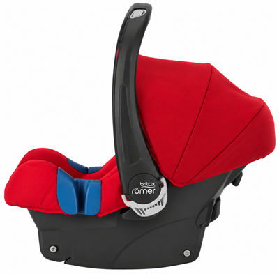 Britax-Römer Baby Safe Plus SHR II Bundle 0-13 kg Ana Kucağı + Baza / Flame Red