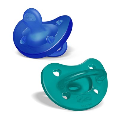Chicco PhysioForma Soft 2li Silikon Emzik 16-36 Ay Erkek