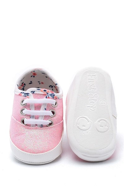First Step Simli Patik - Pembe 3-7 Ay / No.17