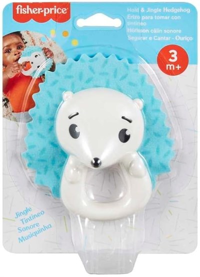 Fisher Price Eğlenceli Dostlar Çıngıraklı Dişlik - Kirpi HJW11-HKD72