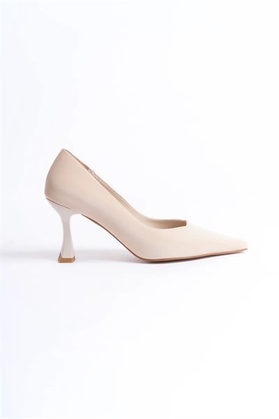 Kadın Bej Saten Stiletto TR08MS27E