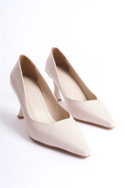 Kadın Mat Bej Stiletto TR08MS27J