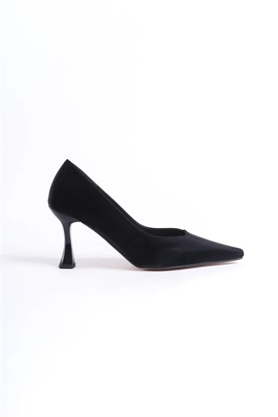Kadın Siyah Saten Stiletto TR08MS27D