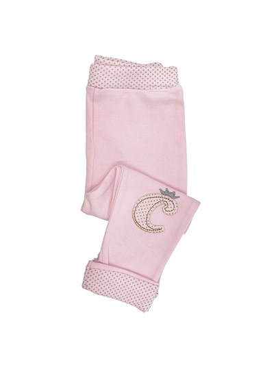 Sema Baby Puantiyeli Elbise 2li Takım 12 Ay  - Pembe