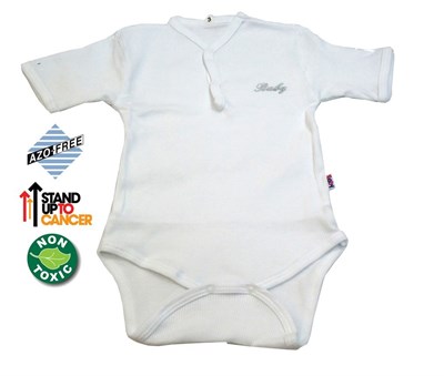 Sema Baby Yarım Kol Kaşkorse Badi (Body) - Beyaz  12-18 Ay