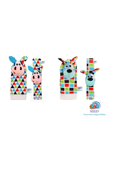 Sozzy Toys Çıngıraklı Çorap ve Bileklik Seti - SZY120