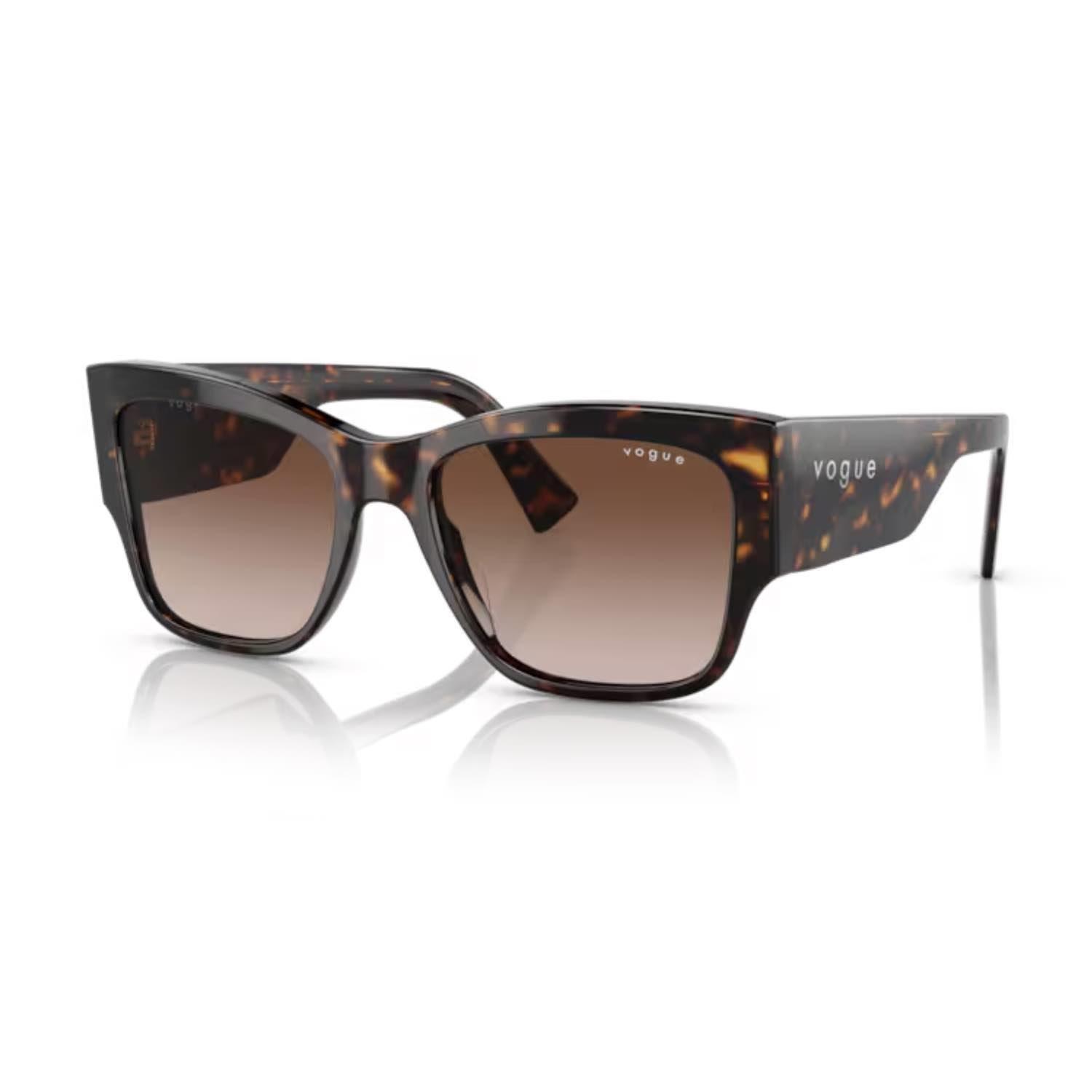 VOGUE VO5462 W65613 KAHVERENGİ LEOPAR KADIN GÜNEŞ GÖZLÜĞÜ
