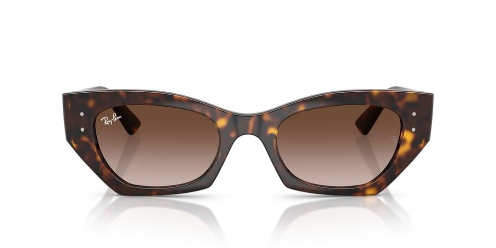 Ray-Ban RB4430 Kadın Kahverengi Leopar Güneş GözlüğüCat Eye 
