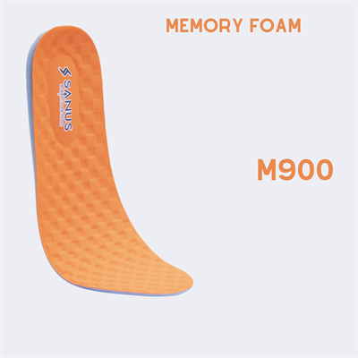 M900 Model Memory Foam Ortapedik Boy Yükseltici Tabanlık F.TURUNCU