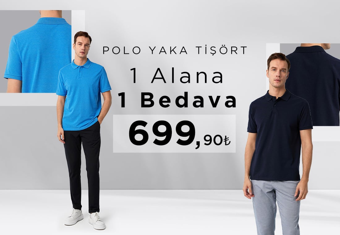 Polo Yaka Tişört