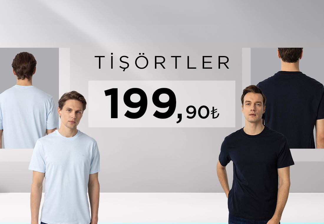 Bisiklet Yaka Tişört