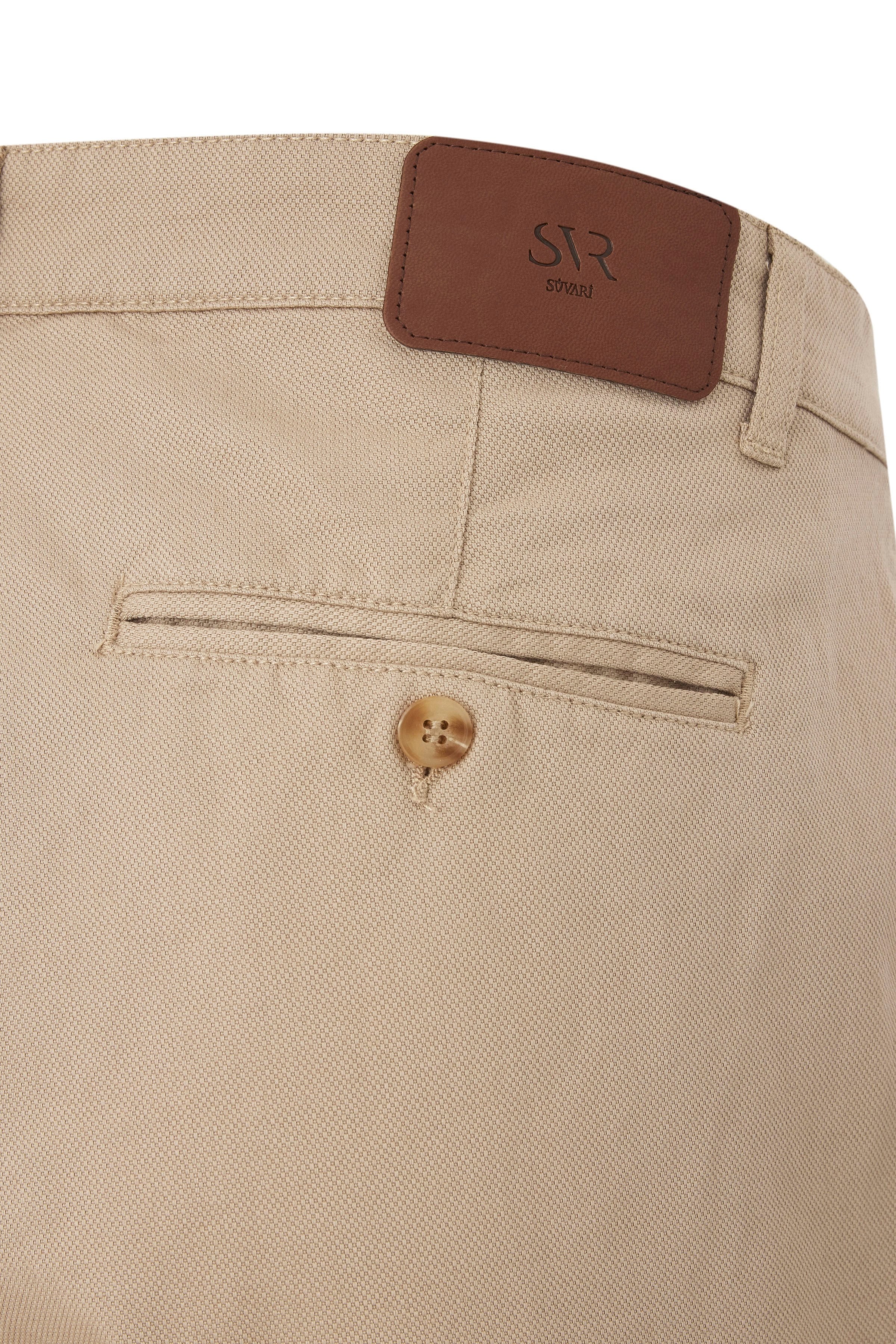 Bej Regular Casual Pantolon