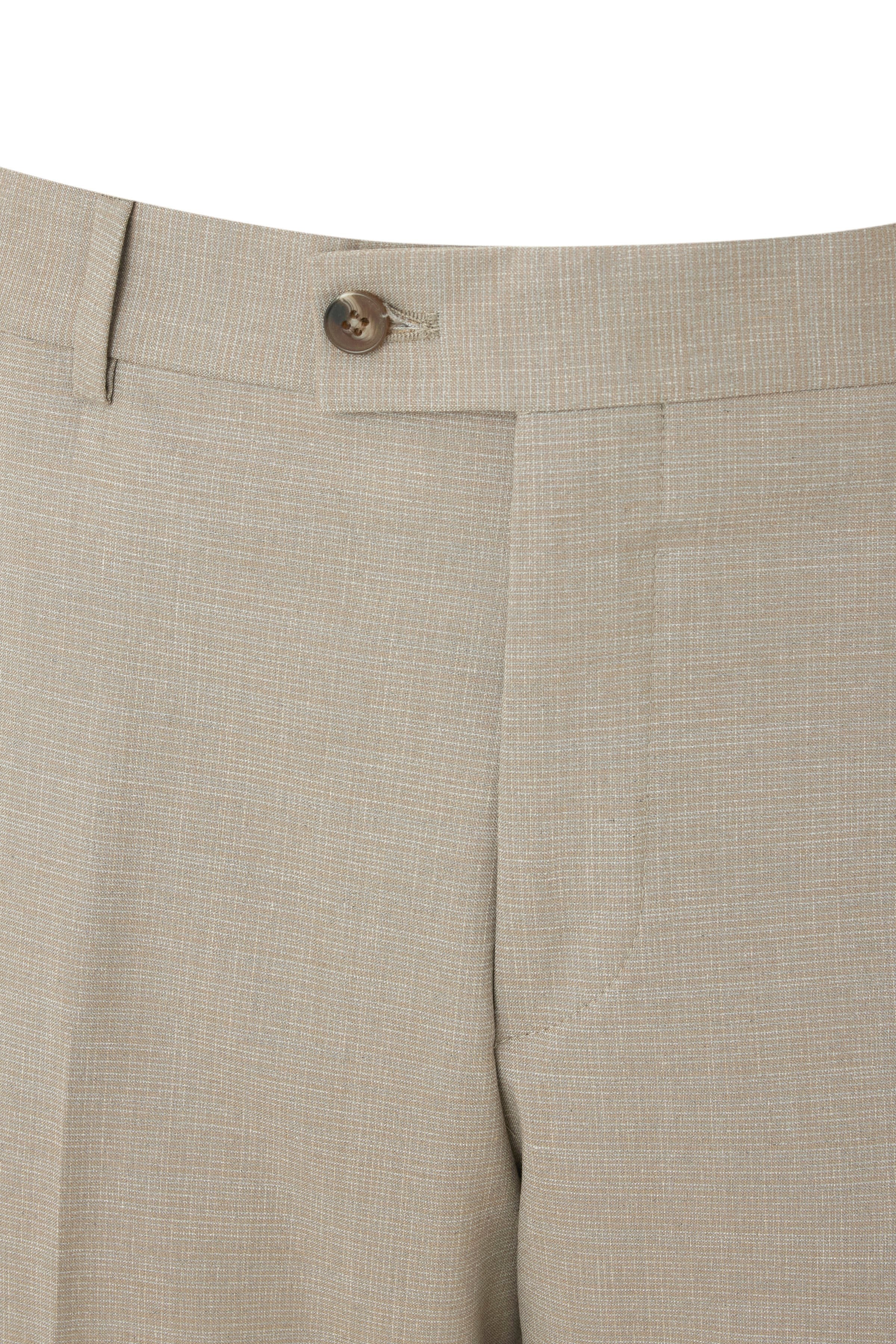 Bej Regular Klasik Pantolon