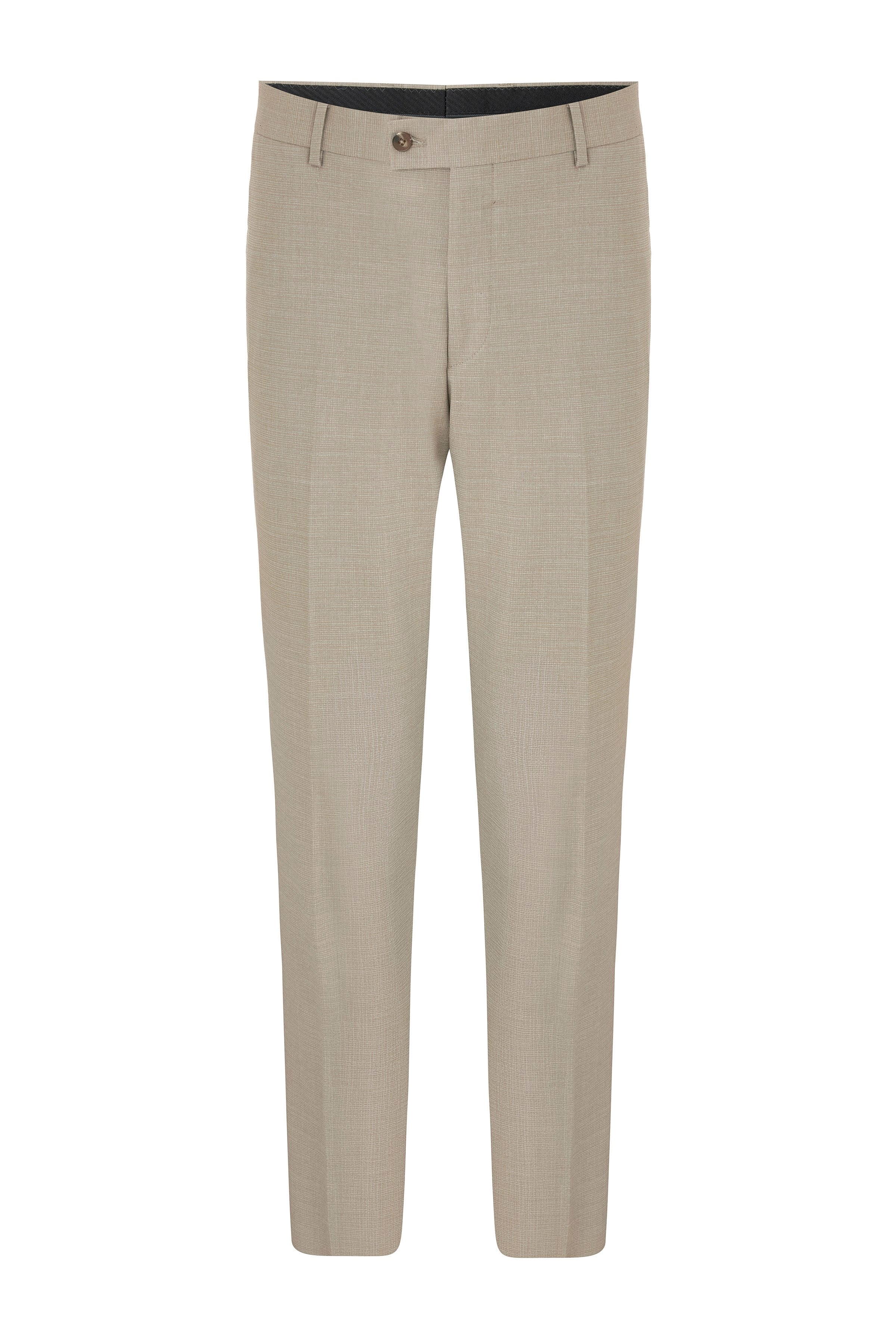 Bej Regular Klasik Pantolon