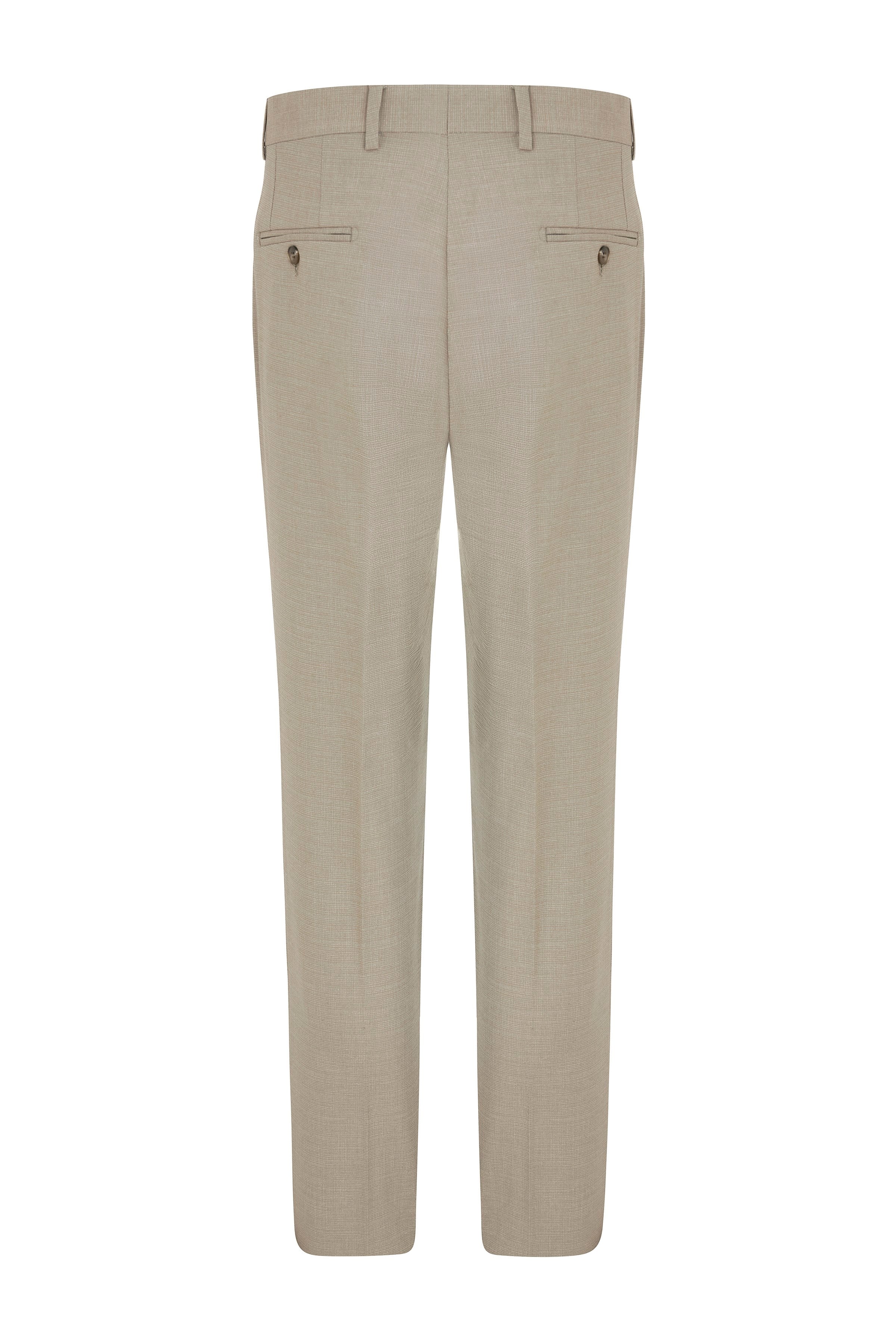 Bej Regular Klasik Pantolon