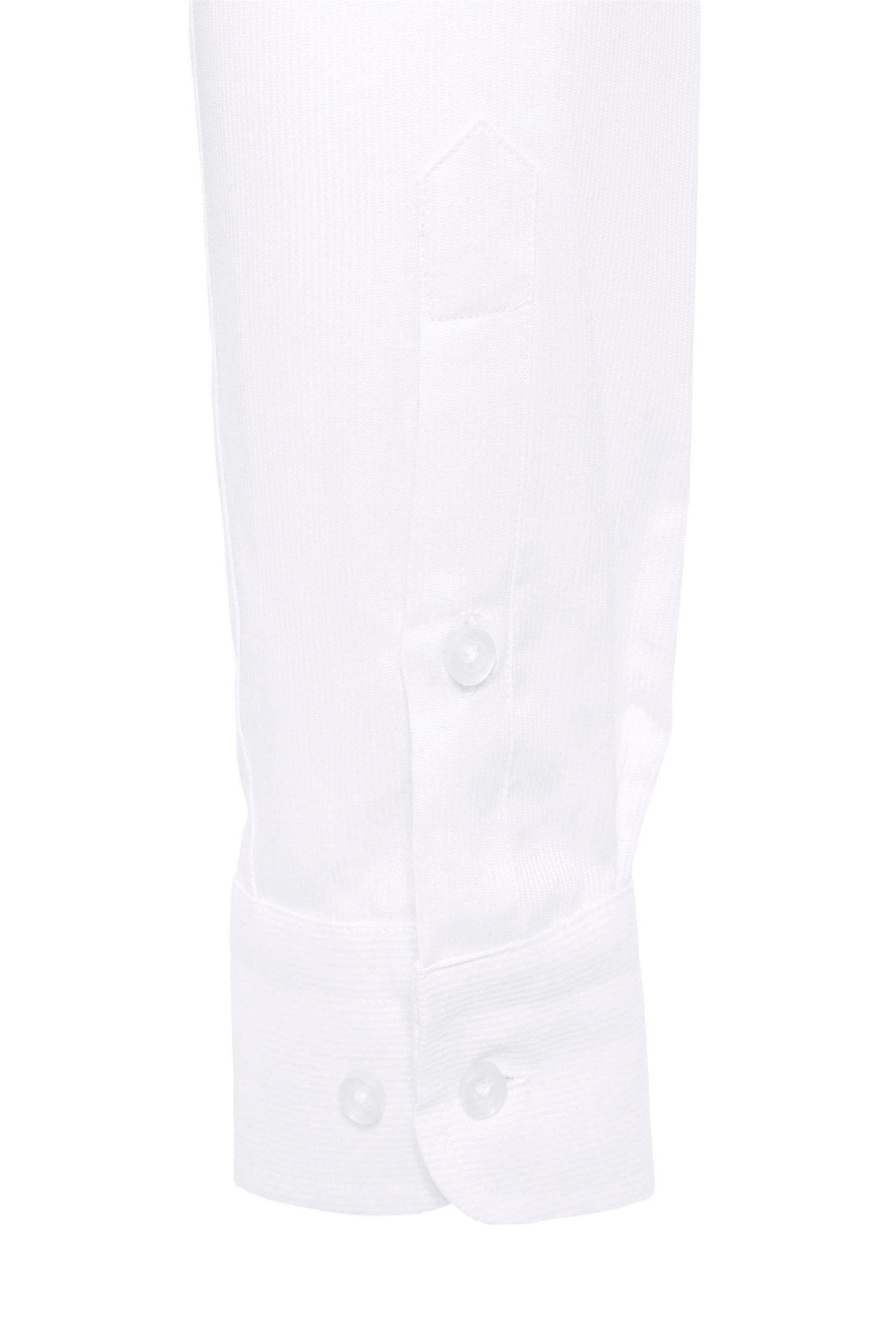 Beyaz Slim Fit Düz Klasik Yaka Gömlek