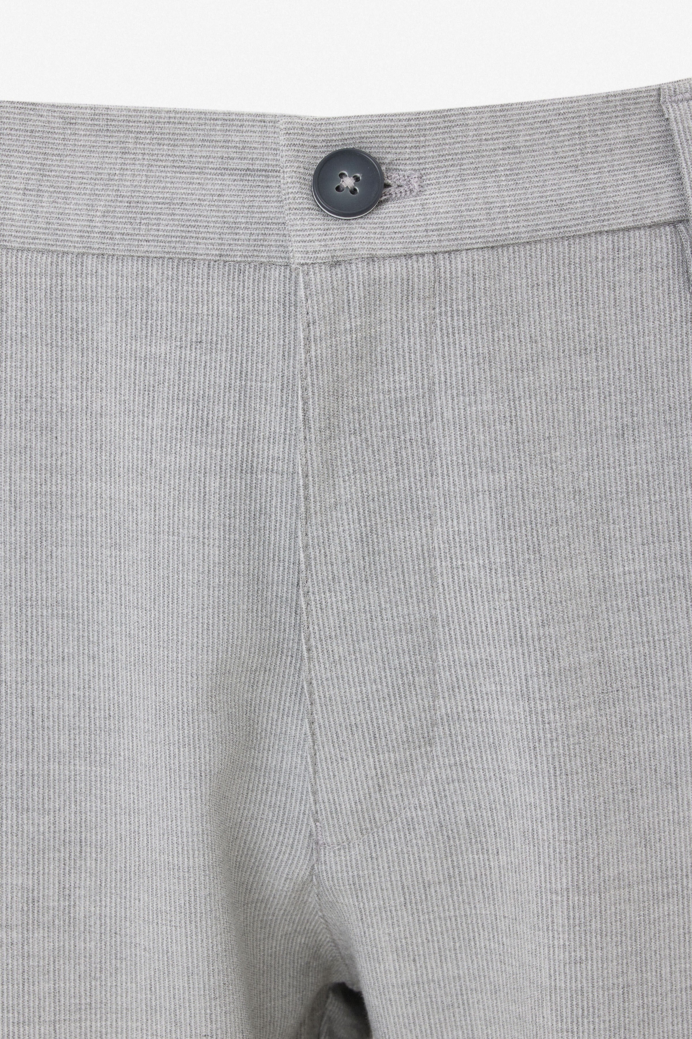 Gri Slim Düz Jogger Pantolon