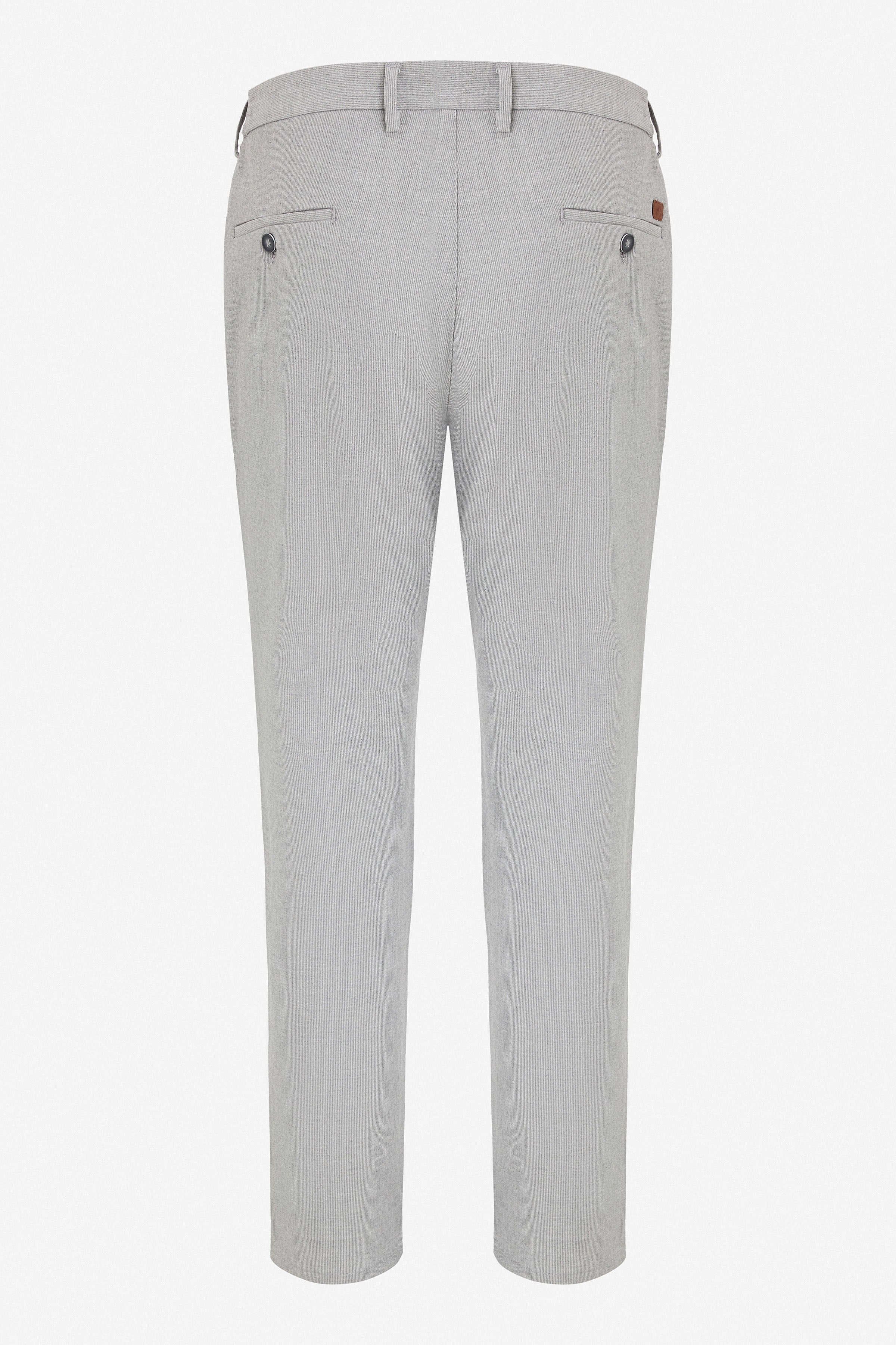 Gri Slim Düz Jogger Pantolon