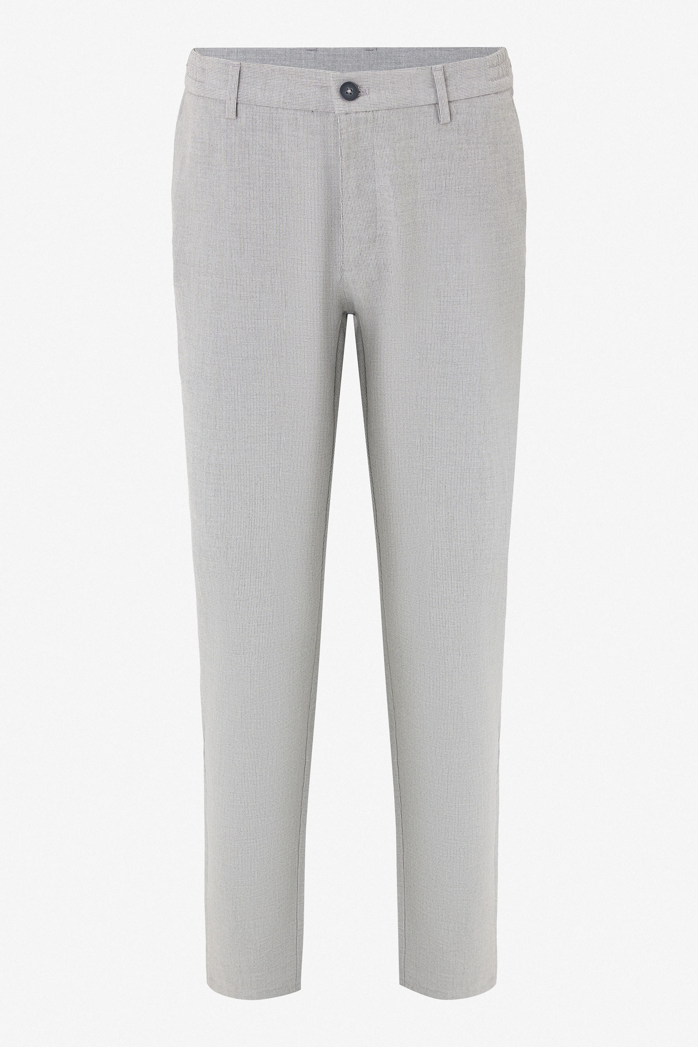 Süvari Gri Slim Düz Jogger Pantolon