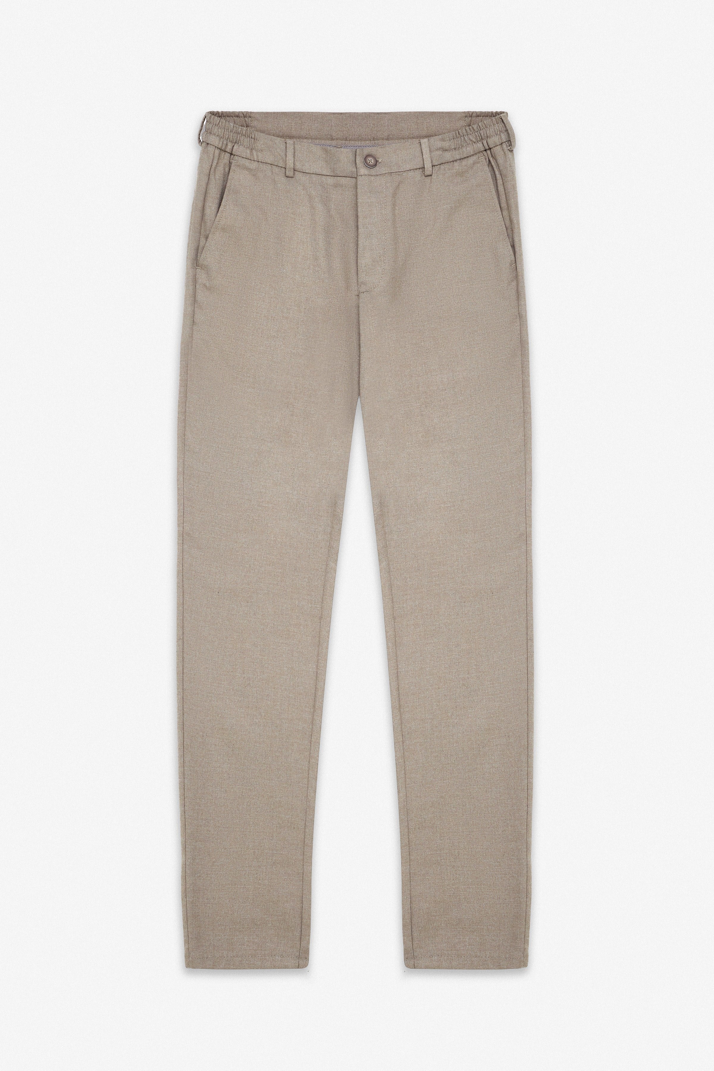 Kiremit Slim Düz Jogger Pantolon
