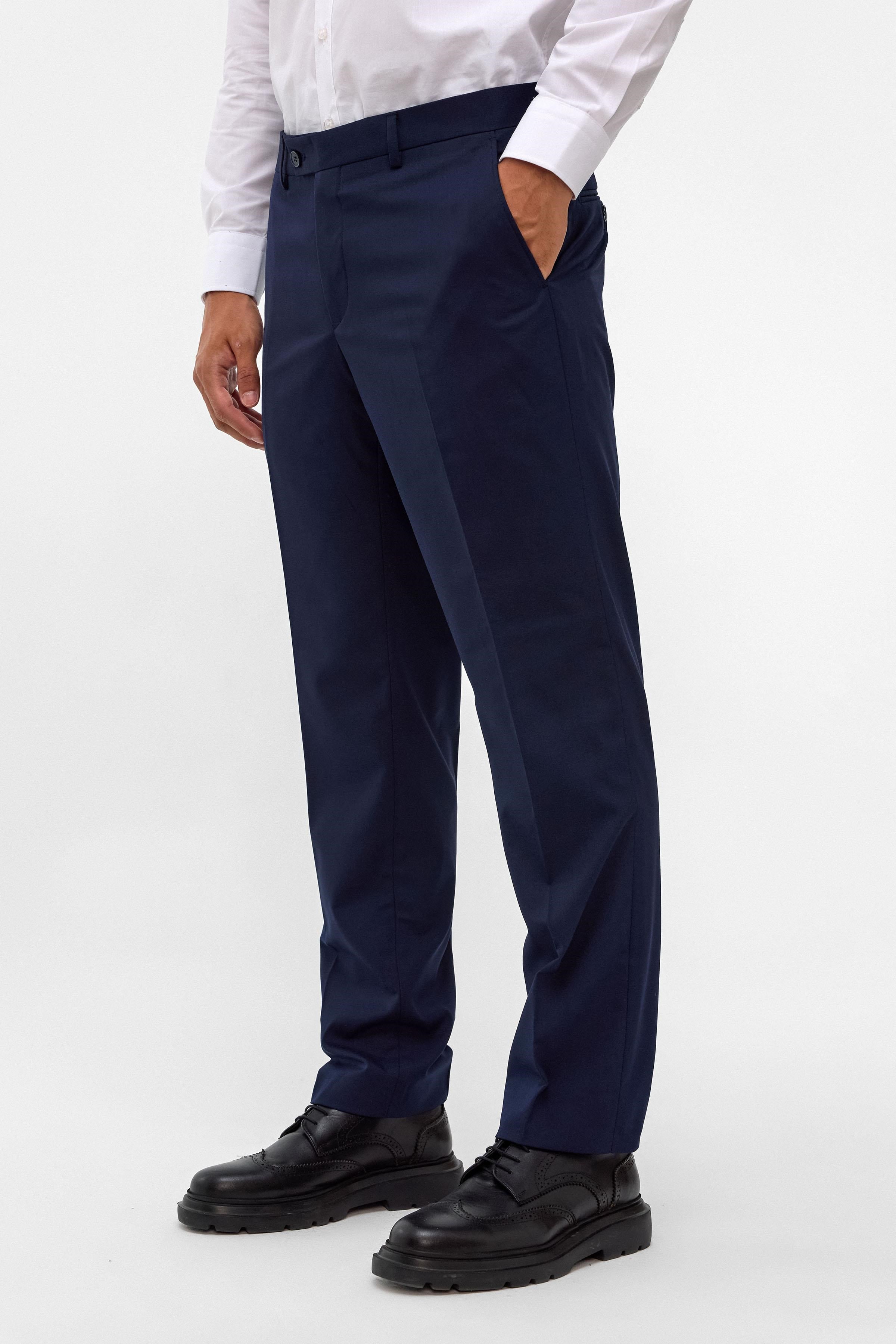 Süvari Lacivert Regular Düz Pantolon görsel 3